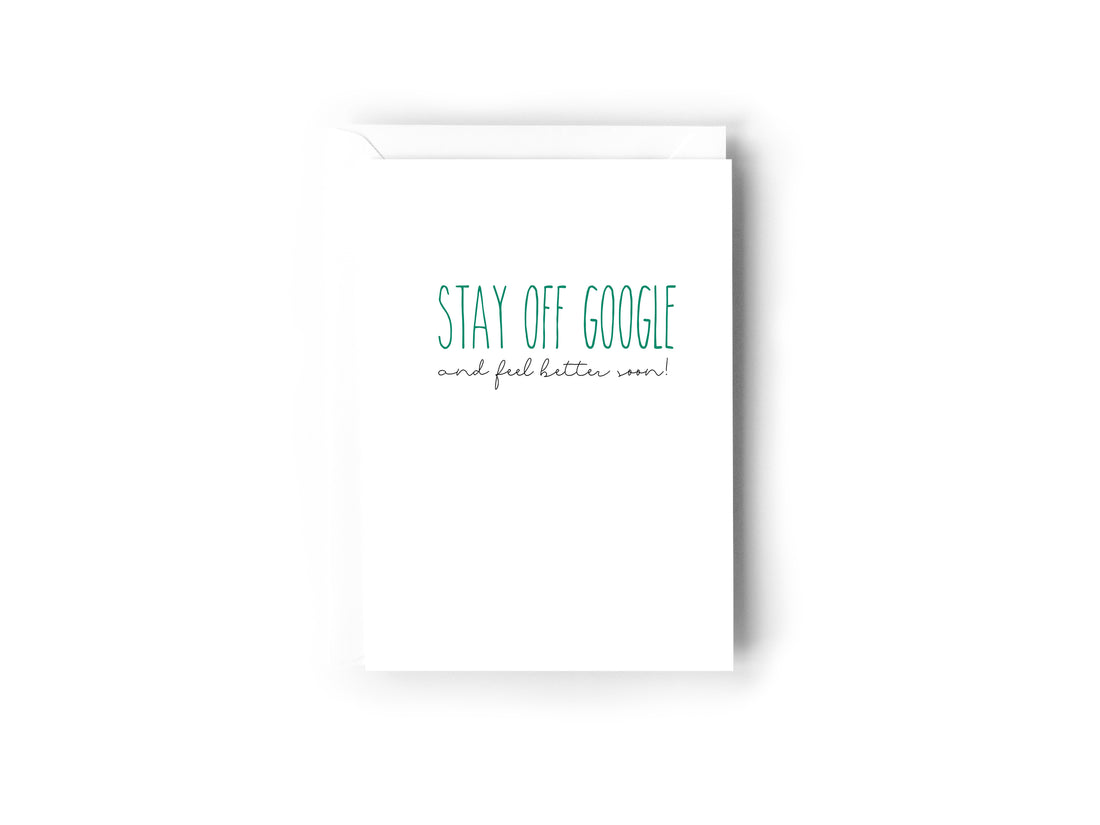 Stay off Google Card